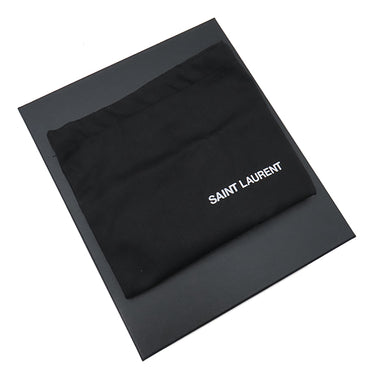 サンローラン SAINT LAURENT フォン フォルダー 635095 ブラック カーフ ショルダーバッグ ゴールド金具 モノグラム カサンドラ 黒 肩掛け