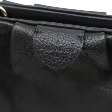 ルイヴィトン LOUIS VUITTON スカラ ミニ M80093 モノグラムマヒナ モノグラムマヒナ 2WAYバッグ シルバー金具 ショルダー クラッチ 黒