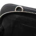 ルイヴィトン LOUIS VUITTON スカラ ミニ M80093 モノグラムマヒナ モノグラムマヒナ 2WAYバッグ シルバー金具 ショルダー クラッチ 黒