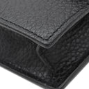 グッチ GUCCI インターロッキングG 510314 ブラック レザー チェーンウォレット ゴールド金具 チェーンショルダーバッグ