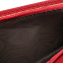 グッチ GUCCI インターロッキングG エンボスステッチ 598211 レッド レザー 2WAYバッグ ゴールド金具 クラッチ チェーンショルダー チェーンウォレット