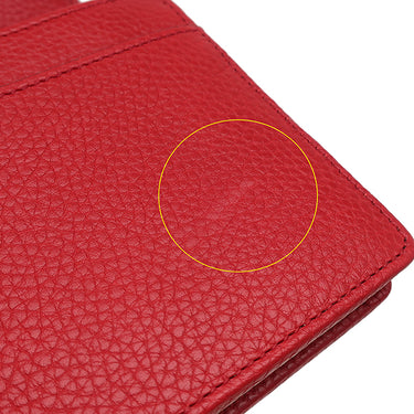 グッチ GUCCI インターロッキングG エンボスステッチ 598211 レッド レザー 2WAYバッグ ゴールド金具 クラッチ チェーンショルダー チェーンウォレット