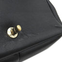 シャネル CHANEL ENTWINED チェーン ステッチ ブラック×ホワイト レザー ショルダーバッグ ゴールド金具 黒 ココマーク チェーンバッグ