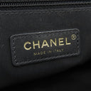シャネル CHANEL ENTWINED チェーン ステッチ ブラック×ホワイト レザー ショルダーバッグ ゴールド金具 黒 ココマーク チェーンバッグ