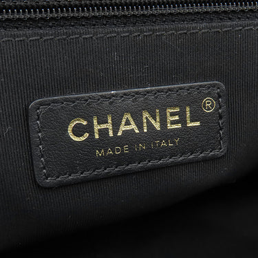 シャネル CHANEL ENTWINED チェーン ステッチ ブラック×ホワイト レザー ショルダーバッグ ゴールド金具 黒 ココマーク チェーンバッグ