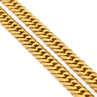 喜平 KIHEI K18 18金 50.2cm 20.2g 6面 ダブル W イエローゴールド K18YG ネックレス 造幣局検定マーク※ショッピングローン対応していません