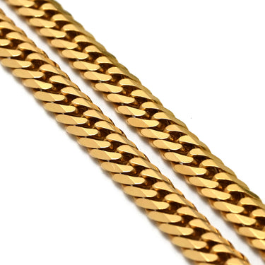 喜平 KIHEI K18 18金 49.8cm 20.2g 6面 ダブル W イエローゴールド K18YG ネックレス 造幣局検定マーク※ショッピングローン対応していません