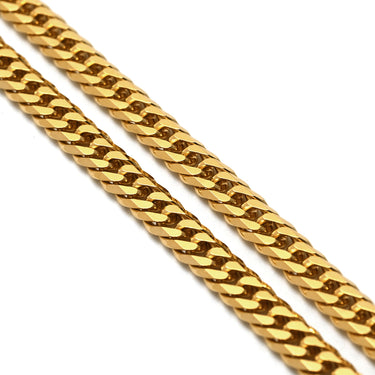 喜平 KIHEI K18 18金 60cm 20.2g 6面 ダブル W イエローゴールド K18YG ネックレス 造幣局検定マーク※ショッピングローン対応していません