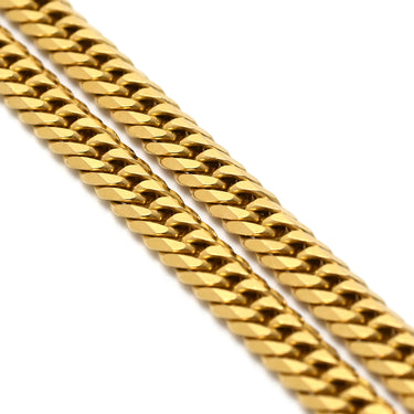 喜平 KIHEI K18 18金 50.3cm 20.2g 6面 ダブル W イエローゴールド K18YG ネックレス 造幣局検定マーク※ショッピングローン対応していません