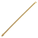 喜平 KIHEI K18 18金 18cm 10.2g 6面 ダブル Ｗ イエローゴールド K18YG ブレスレット 造幣局検定マーク ※ショッピングローン対応していません