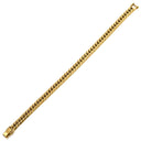 喜平 KIHEI K18 18金 20.3cm 30.0g 6面 ダブル Ｗ イエローゴールド K18YG ブレスレット 造幣局検定マーク ※ショッピングローン対応していません