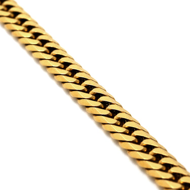 喜平 KIHEI K18 18金 18cm 15.7g 6面 ダブル Ｗ イエローゴールド K18YG ブレスレット 造幣局検定マーク ※ショッピングローン対応していません