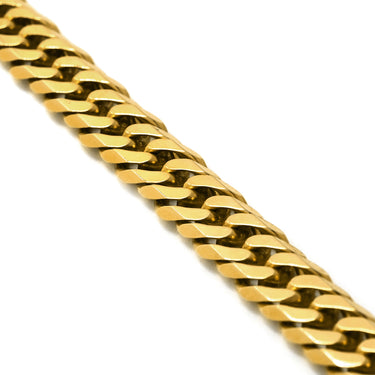 喜平 KIHEI K18 18金 20.8cm 29.6g 6面 ダブル Ｗ イエローゴールド K18YG ブレスレット 造幣局検定マーク ※ショッピングローン対応していません