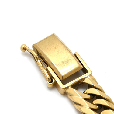 喜平 KIHEI K18 18金 19.3cm 28.3g 8面トリプル イエローゴールド K18YG ブレスレット 造幣局検定マーク ショッピングローン対応していません