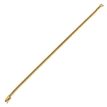 喜平 KIHEI アンクレット K18 24.7cm 10.0g 8面 トリプル イエローゴールド K18YG ブレスレット 造幣局検定マーク ショッピングローン対応していません
