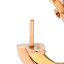 カルティエ Cartier トリニティ クラシックモデル ホワイトゴールドXイエローゴールドXピンクゴールド K18YG K18PG K18WG ピアス Cartier Au750 18K スリーカラー