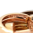 カルティエ Cartier トリニティ クラシックモデル ホワイトゴールドXイエローゴールドXピンクゴールド K18YG K18PG K18WG ピアス Cartier Au750 18K スリーカラー