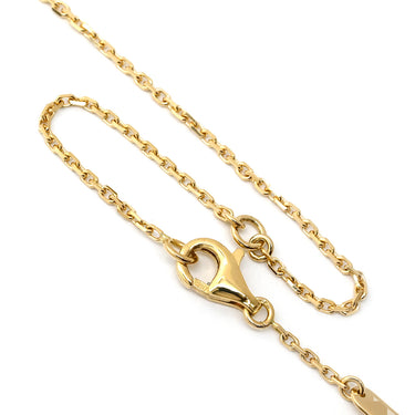 ヴァンクリーフアーペル Van Cleef & Arpels ヴィンテージ アルハンブラ ペンダント VCARA45800 ブラック×イエローゴールド K18YG オニキス ネックレス Au750 18K 黒 オニキス