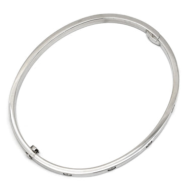 カルティエ Cartier LOVE ラブブレス SM フルダイヤ B6048017 ホワイトゴールド K18WG ダイヤモンド #17 ブレスレット 10Pダイヤ 750WG 18K 18金 バングル