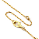 ヴァンクリーフアーペル Van Cleef & Arpels ヴィンテージ アルハンブラ VCARO9VA00 グリーンXイエローゴールド K18YG マラカイト ネックレス Au750 18K YG 緑 マラカイト マット