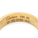 カルティエ Cartier ラブリング イエローゴールド K18YG #60(JP20) リング 指輪 LOVE Ring 750 18K YG クラシックモデル 19.5号