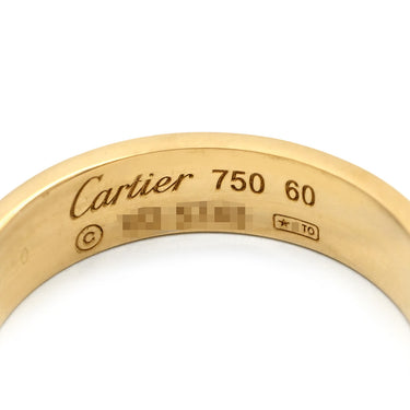カルティエ Cartier ラブリング イエローゴールド K18YG #60(JP20) リング 指輪 LOVE Ring 750 18K YG クラシックモデル 19.5号