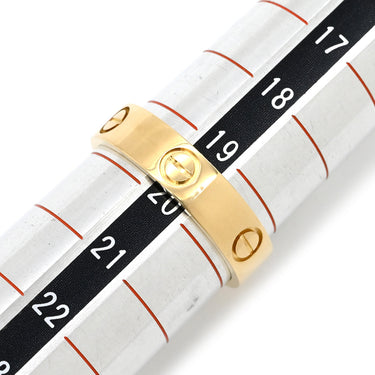 カルティエ Cartier ラブリング イエローゴールド K18YG #60(JP20) リング 指輪 LOVE Ring 750 18K YG クラシックモデル 19.5号