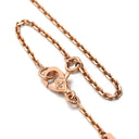 ヴァンクリーフアーペル Van Cleef & Arpels ヴィンテージアルハンブラ ペンダント VCARP2R300 ローズゴールド K18PG ダイヤモンド ネックレス Au750 PG 12粒 ダイヤ