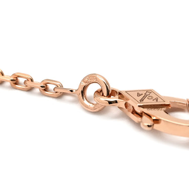 ヴァンクリーフアーペル Van Cleef & Arpels ヴィンテージアルハンブラ ペンダント VCARP2R300 ローズゴールド K18PG ダイヤモンド ネックレス Au750 PG 12粒 ダイヤ