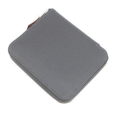 エルメス HERMES アザップ シルクイン コンパクト アルドワーズ ヴォーエプソン コインケース シルバー金具 新品 未使用 2025年製