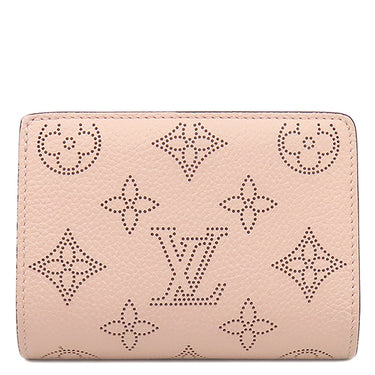 ルイヴィトン LOUIS VUITTON ポルトフォイユ クレア M80629 マグノリア モノグラムマヒナ 二つ折り財布 ゴールド金具 小銭入れ コンパクト
