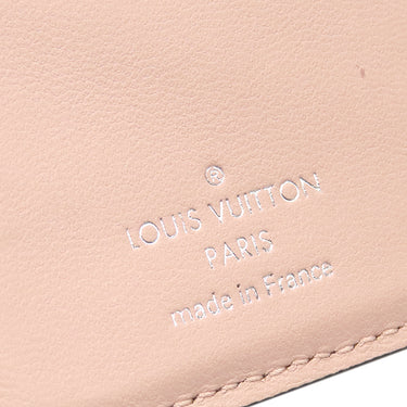 ルイヴィトン LOUIS VUITTON ポルトフォイユ クレア M80629 マグノリア モノグラムマヒナ 二つ折り財布 ゴールド金具 小銭入れ コンパクト