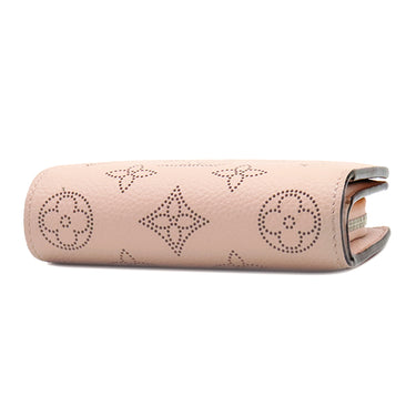 ルイヴィトン LOUIS VUITTON ポルトフォイユ クレア M80629 マグノリア モノグラムマヒナ 二つ折り財布 ゴールド金具 小銭入れ コンパクト