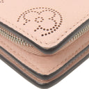ルイヴィトン LOUIS VUITTON ポルトフォイユ クレア M80629 マグノリア モノグラムマヒナ 二つ折り財布 ゴールド金具 小銭入れ コンパクト