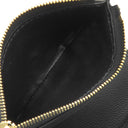 ルイヴィトン LOUIS VUITTON ポルトフォイユ ヴィクトリーヌ M80968 ブラック ベージュ モノグラムアンプラント 三つ折り財布 ゴールド金具 コンパクト財布
