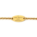 ルイヴィトン LOUIS VUITTON LV アイコニック M00596 ゴールド GP ストラス ネックレス ロゴ モノグラムフラワー LVイニシャル LVサークル