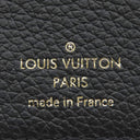 ルイヴィトン LOUIS VUITTON ポルトフォイユ クレア M80151 ノワール モノグラムアンプラント 二つ折り財布 ゴールド金具 黒 コンパクト