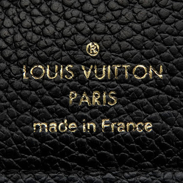 ルイヴィトン LOUIS VUITTON ポルトフォイユ ヴィクトリーヌ M80968 ブラック ベージュ モノグラムアンプラント 三つ折り財布 ゴールド金具 黒 コンパクト財布