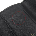 ルイヴィトン LOUIS VUITTON ポルトフォイユ ヴィクトリーヌ M80968 ブラック ベージュ モノグラムアンプラント 三つ折り財布 ゴールド金具 黒 コンパクト財布