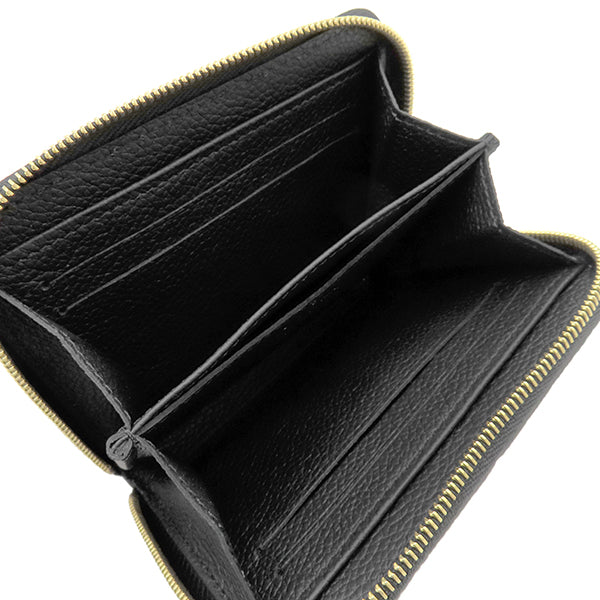 ルイヴィトン LOUIS VUITTON ジッピー コイン パース M60574 ブラック