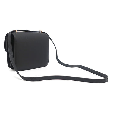 エルメス HERMES コンスタンスミニ 3 ミロワール ブラック ヴォーエプソン ショルダーバッグ ピンクゴールド金具 黒 PG RG