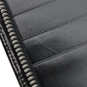 モンブラン Montblanc マイスターシュテュック ジップ式 ラージ オルガナイザー ブラック レザー 手帳カバー シルバー金具 黒 手帳 システム手帳 バインダー