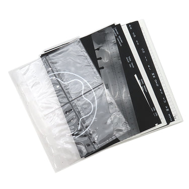 モンブラン Montblanc マイスターシュテュック ジップ式 ラージ オルガナイザー ブラック レザー 手帳カバー シルバー金具 黒 手帳 システム手帳 バインダー