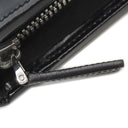 モンブラン Montblanc マイスターシュテュック ジップ式 ラージ オルガナイザー ブラック レザー 手帳カバー シルバー金具 黒 手帳 システム手帳 バインダー