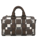 ルイヴィトン LOUIS VUITTON キーポル バンドリエール 25 M20872 モノグラムチェス モノグラムキャンバス PVC 2WAYバッグ 茶 スケルトン ブラウン金具
