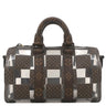 ルイヴィトン LOUIS VUITTON キーポル バンドリエール 25 M20872 モノグラムチェス モノグラムキャンバス PVC 2WAYバッグ 茶 スケルトン ブラウン金具