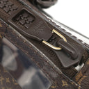 ルイヴィトン LOUIS VUITTON キーポル バンドリエール 25 M20872 モノグラムチェス モノグラムキャンバス PVC 2WAYバッグ 茶 スケルトン ブラウン金具