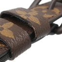 ルイヴィトン LOUIS VUITTON キーポル バンドリエール 25 M20872 モノグラムチェス モノグラムキャンバス PVC 2WAYバッグ 茶 スケルトン ブラウン金具