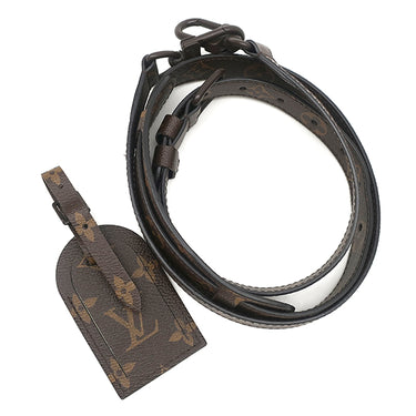 ルイヴィトン LOUIS VUITTON キーポル バンドリエール 25 M20872 モノグラムチェス モノグラムキャンバス PVC 2WAYバッグ 茶 スケルトン ブラウン金具