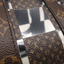ルイヴィトン LOUIS VUITTON キーポル バンドリエール 25 M20872 モノグラムチェス モノグラムキャンバス PVC 2WAYバッグ 茶 スケルトン ブラウン金具